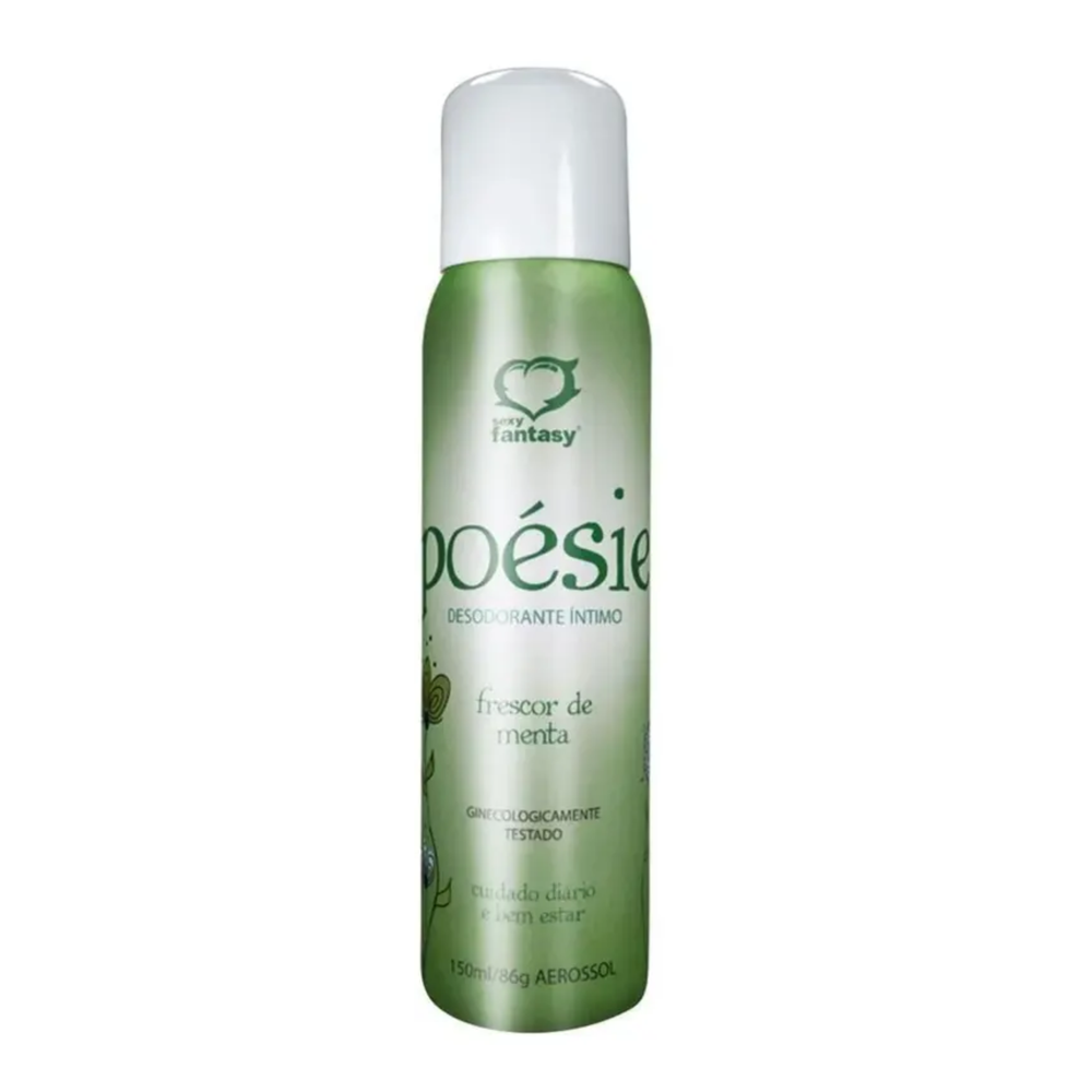 Desodorante íntimo Poésie Jato Seco 150ml Sexy Fantasy