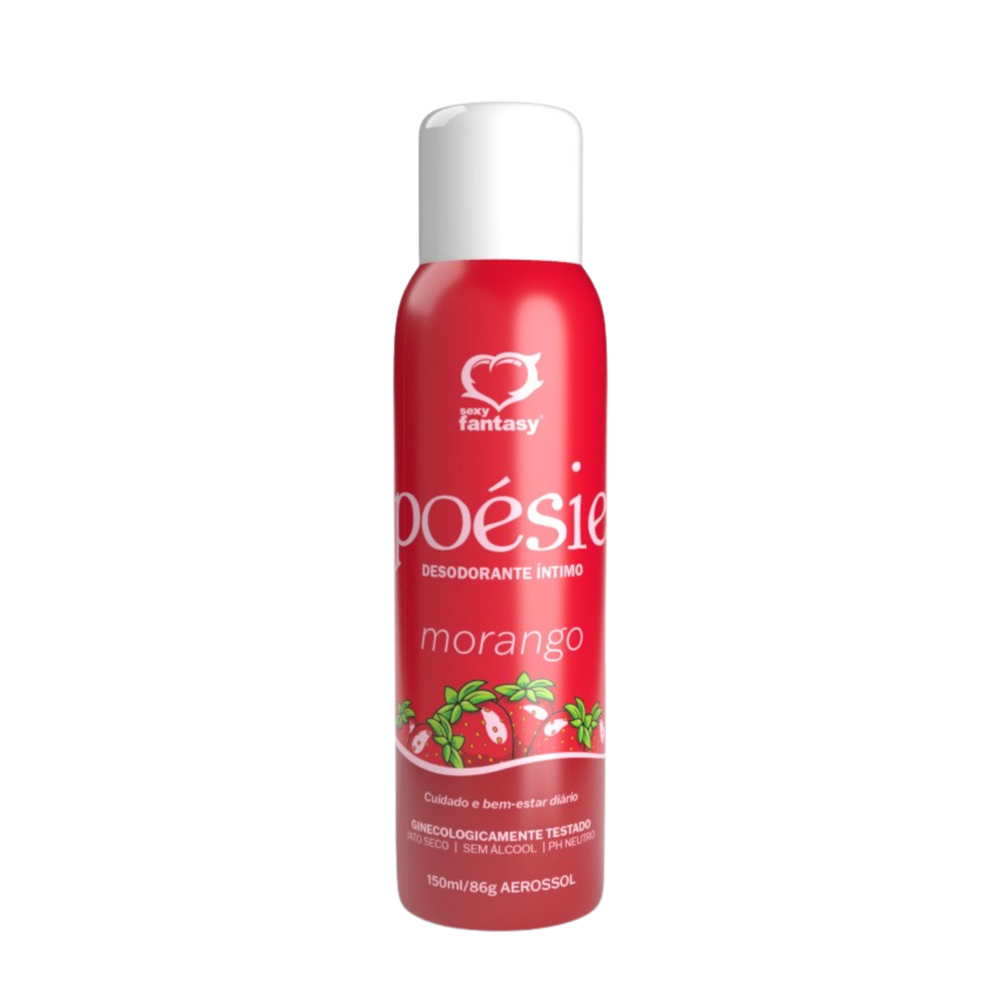 Desodorante íntimo Poésie Jato Seco 150ml Sexy Fantasy