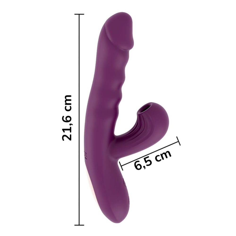 Vibrador Ponto G 10 Modos De Pulsação E 10 Modos De Vai E Vem Vibe Toys