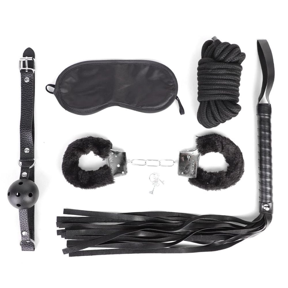 Kit Sado Bondage Com 5 Itens Vibe Toys
