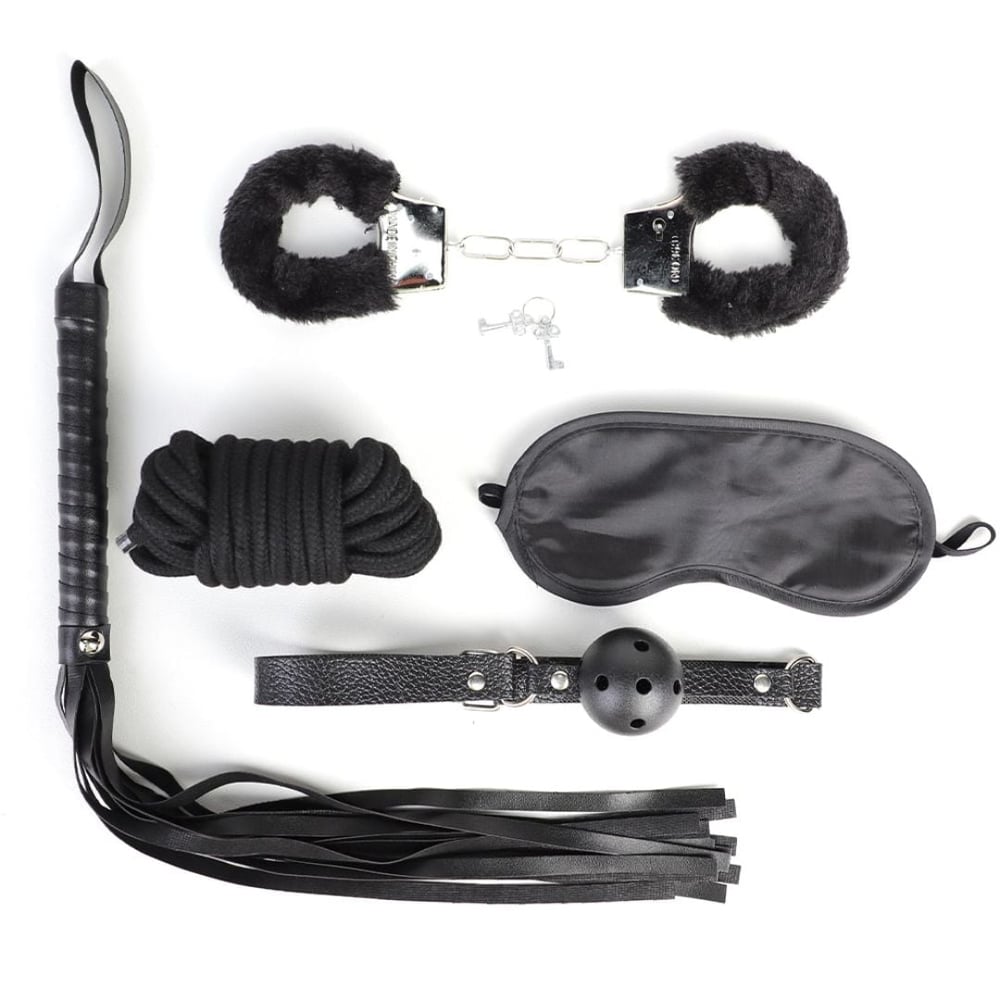 Kit Sado Bondage Com 5 Itens Vibe Toys