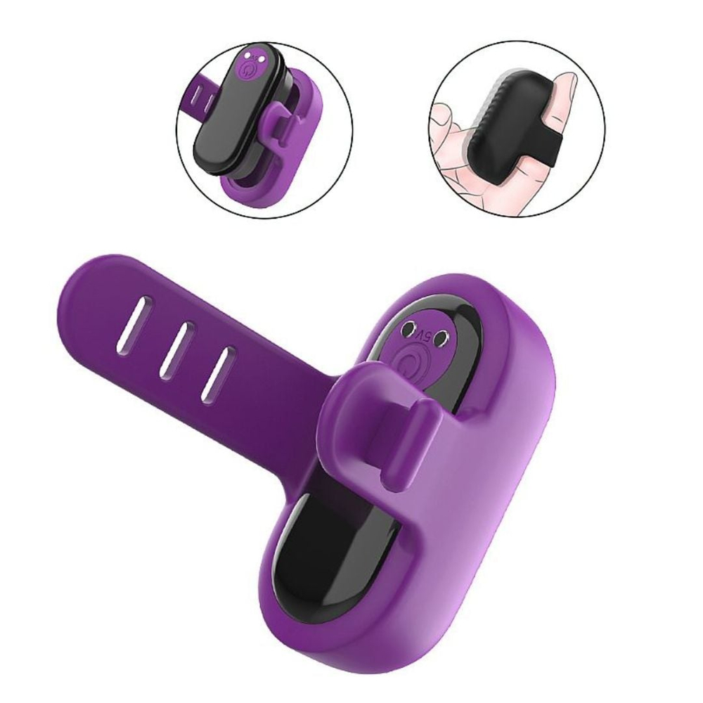 Dedeira Strong Finger 9 Modos De Vibração Vibe Toys