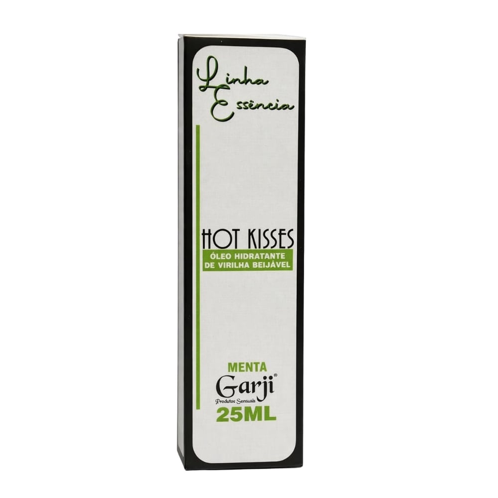 Hot Kisses óleo Hidratante De Virilha Beijável 25ml Garji