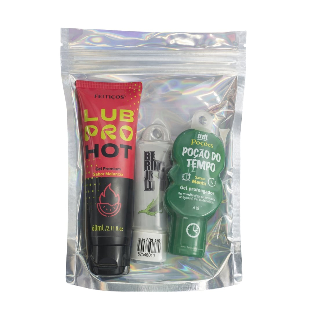 Kit Tempo Hot Com 3 Itens Litoral Moda íntima
