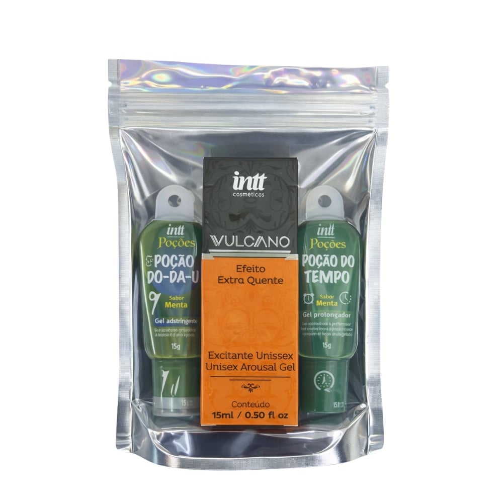 Kit Hora Do Prazer Com 3 Itens Litoral Moda íntima