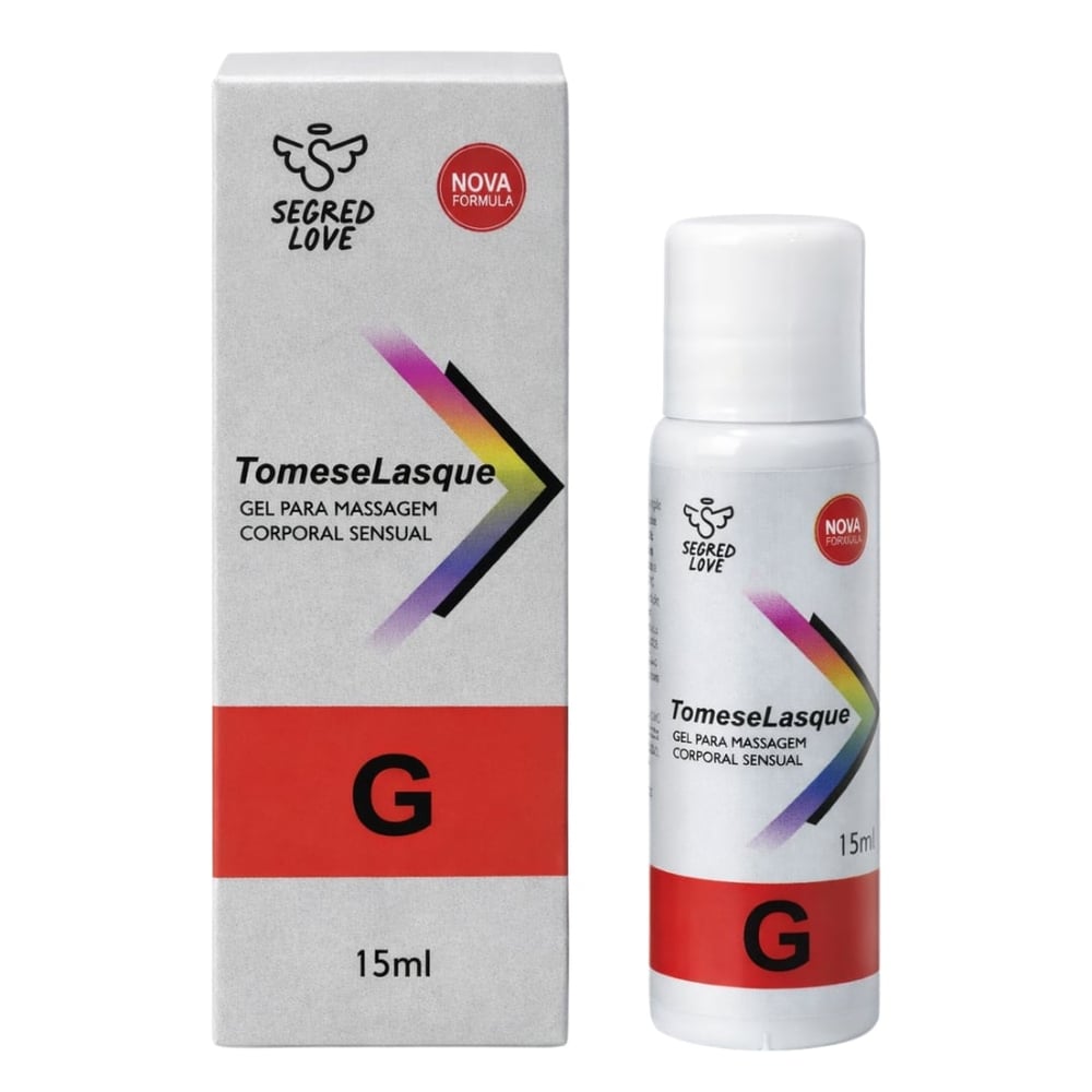 Tomeselasque Gel Para Massagem 15ml Segred Love