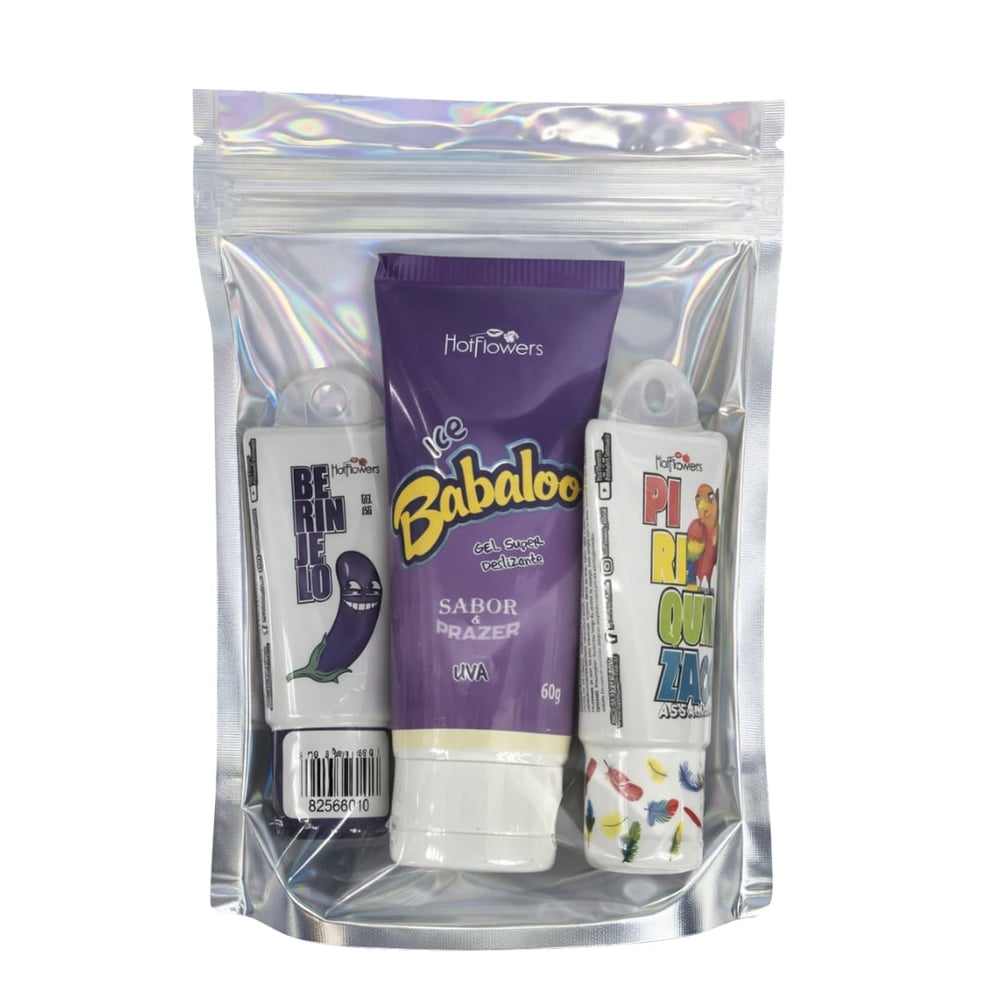 Kit Baba Aqui Amor Com 3 Itens Litoral Moda íntima