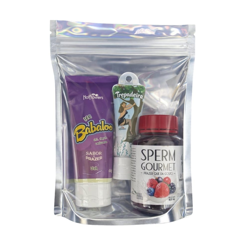 Kit Trepa Baba E Goza Com 3 Itens Litoral Moda íntima