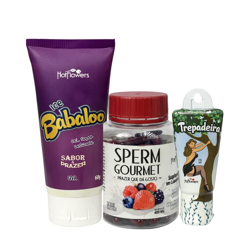 Kit Trepa Baba E Goza Com 3 Itens Litoral Moda íntima