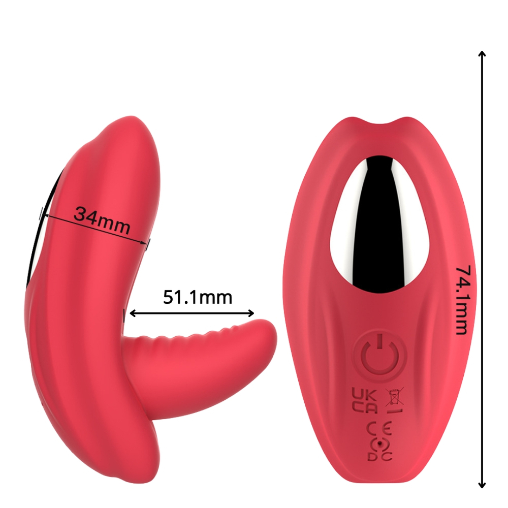 Vibrador Língua Com 9 Vibrações Via Aplicativo Vibe Toys