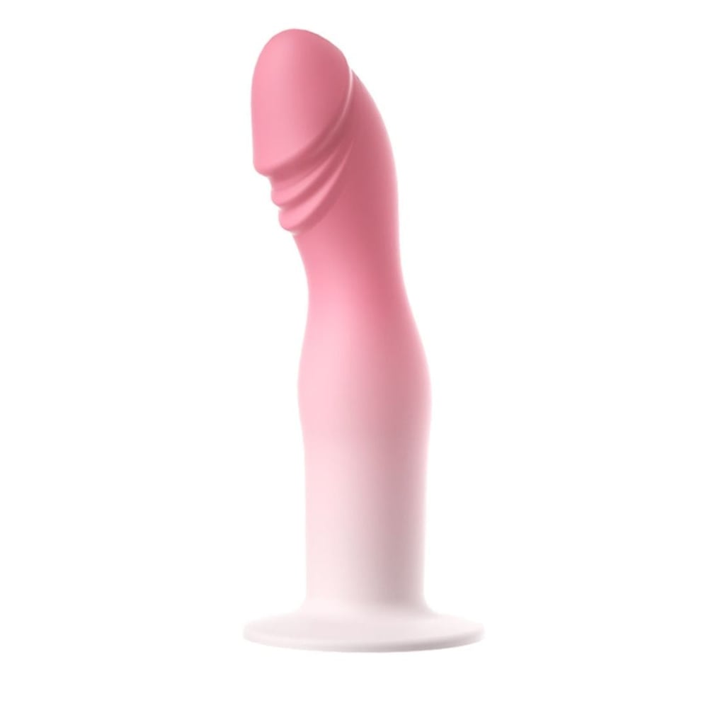 Penetrador Formato De Pênis 6.5 Silicone Líquido Vibe Toys