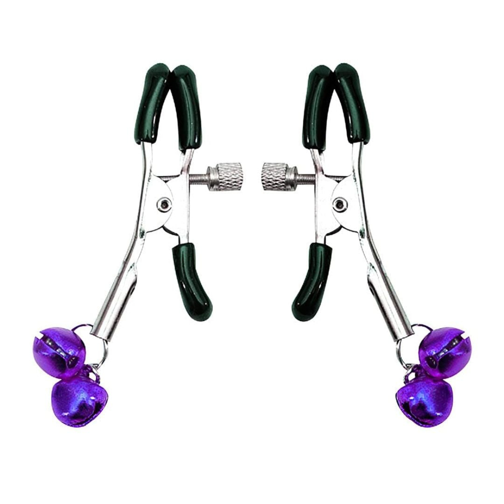 Grampos Colors Para Os Seios Com Adorno Em Metal Vibe Toys