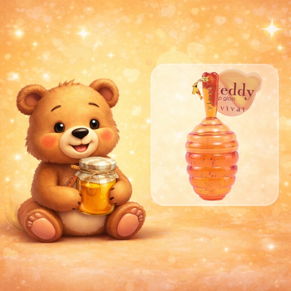 Teddy Lip Gloss Melzinho 6ml Vivai