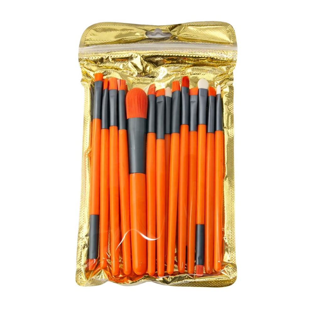 Kit 20 Pincéis Para Maquiagem Com Cerdas Macias Vibe Toys