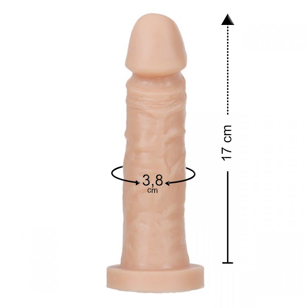 Prótese Maciça Colors 17 X 3,8 Cm Ktoy 