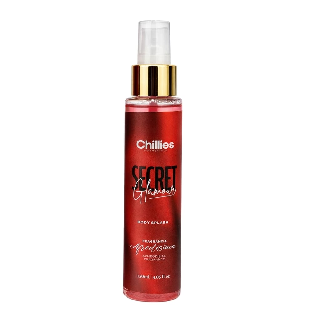 Secret Glamour Bodysplash Fragância Afrodisíaca 120ml Chillies