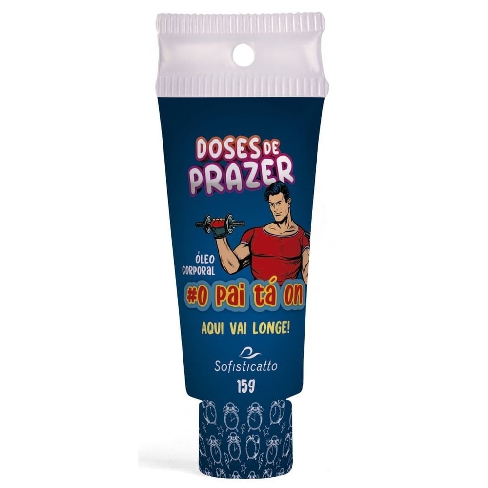 O Pai Ta On óleo Corporal Retardante Doses De Prazer 15g Sofisticatto