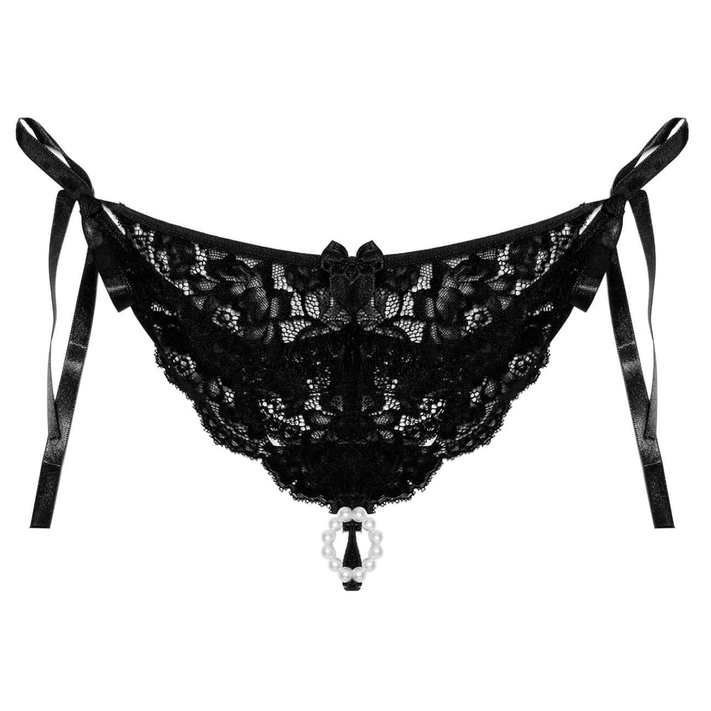 Calcinha Tailandesa Fio Dental Em Renda Patitex