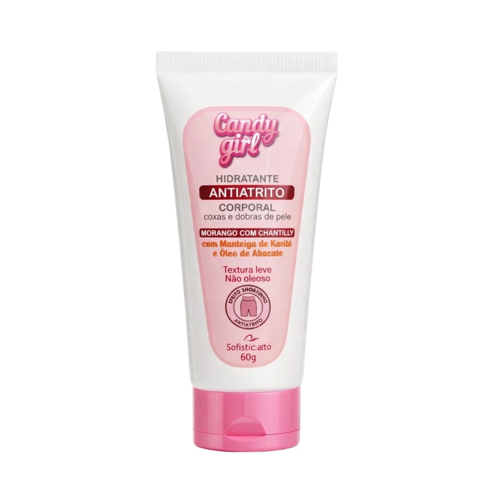 Candy Girl Hidratante Antiatrito Corporal 60g Sofisticattto