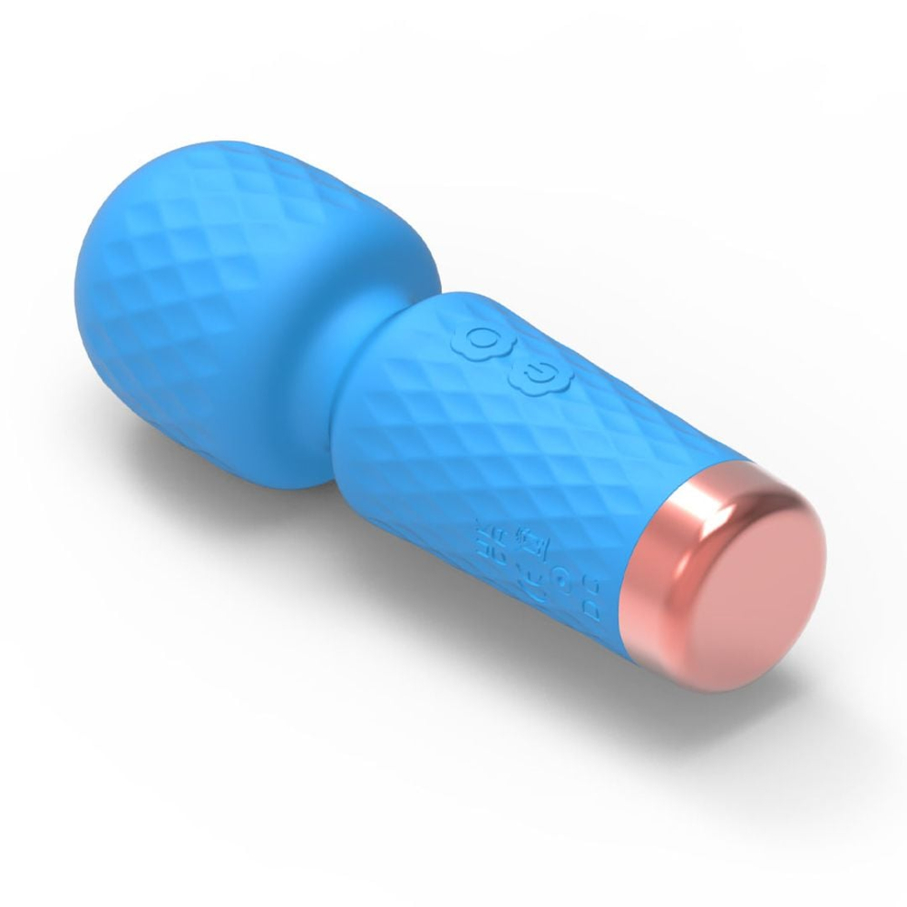 Massageador Varinha Mágica Hero Recarregável Com 10 Modos De Vibração