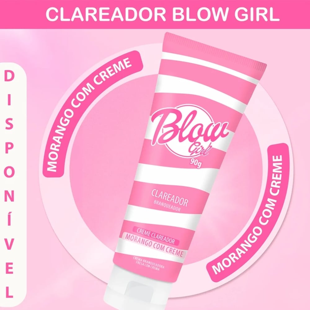 Blow Girl Creme Clareador 90g Hot Flowers