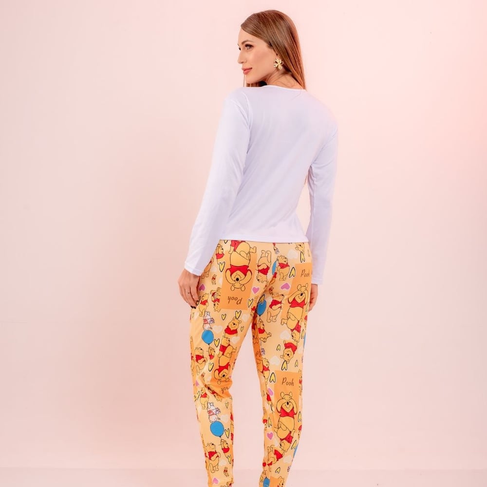 PIJAMA DE FRIO COM CALÇA E CAMISA MANGA LONGA SORTIDOS AMÁVEL