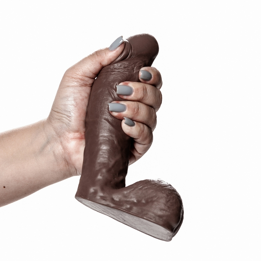 Prótese Realística Com Escroto 15 X 4cm Upper