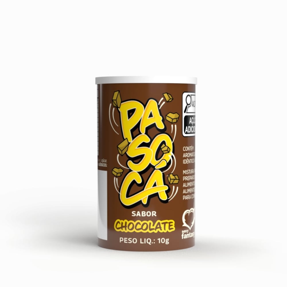 Pasocá Estimulante De Chocolate 10g Sexy Fantasy