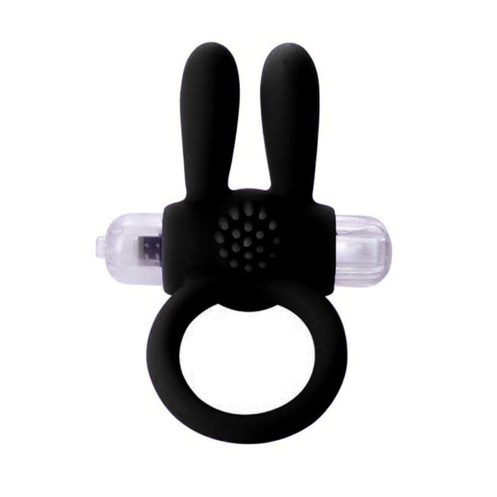 Anel Peniano Rabbit Com Cerdas Massageadoras E Vibração Vibe Toys