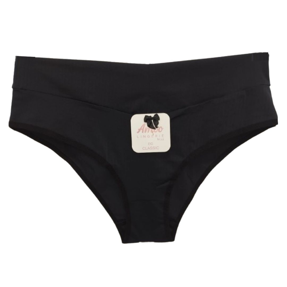 Calcinha Classic Cintura Alta Em Poliamida Lut Lingerie