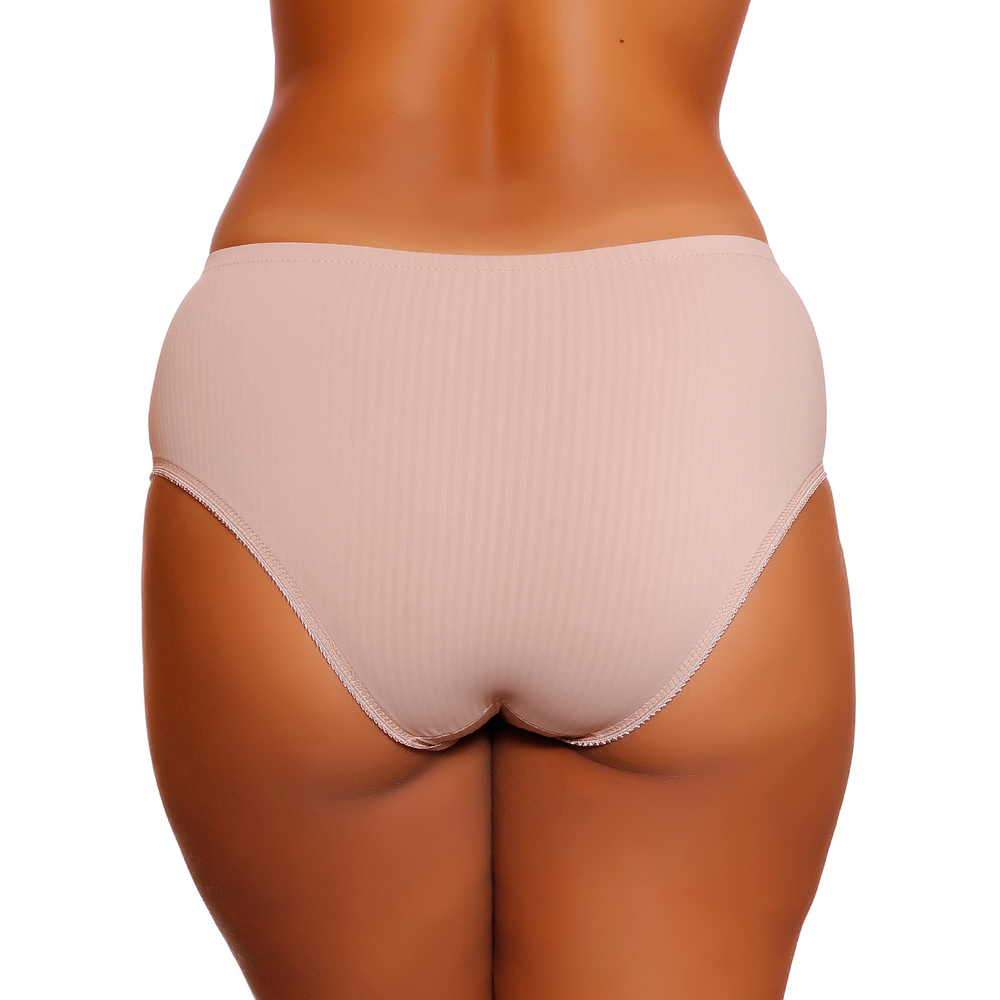 Calcinha Estilo Tanga Canelada Lutestil