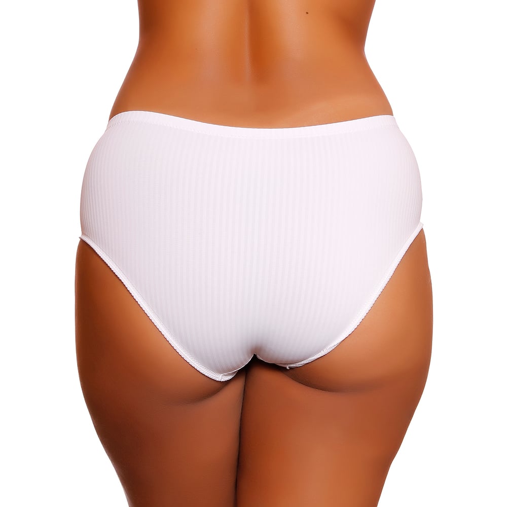 Calcinha Estilo Tanga Canelada Lutestil