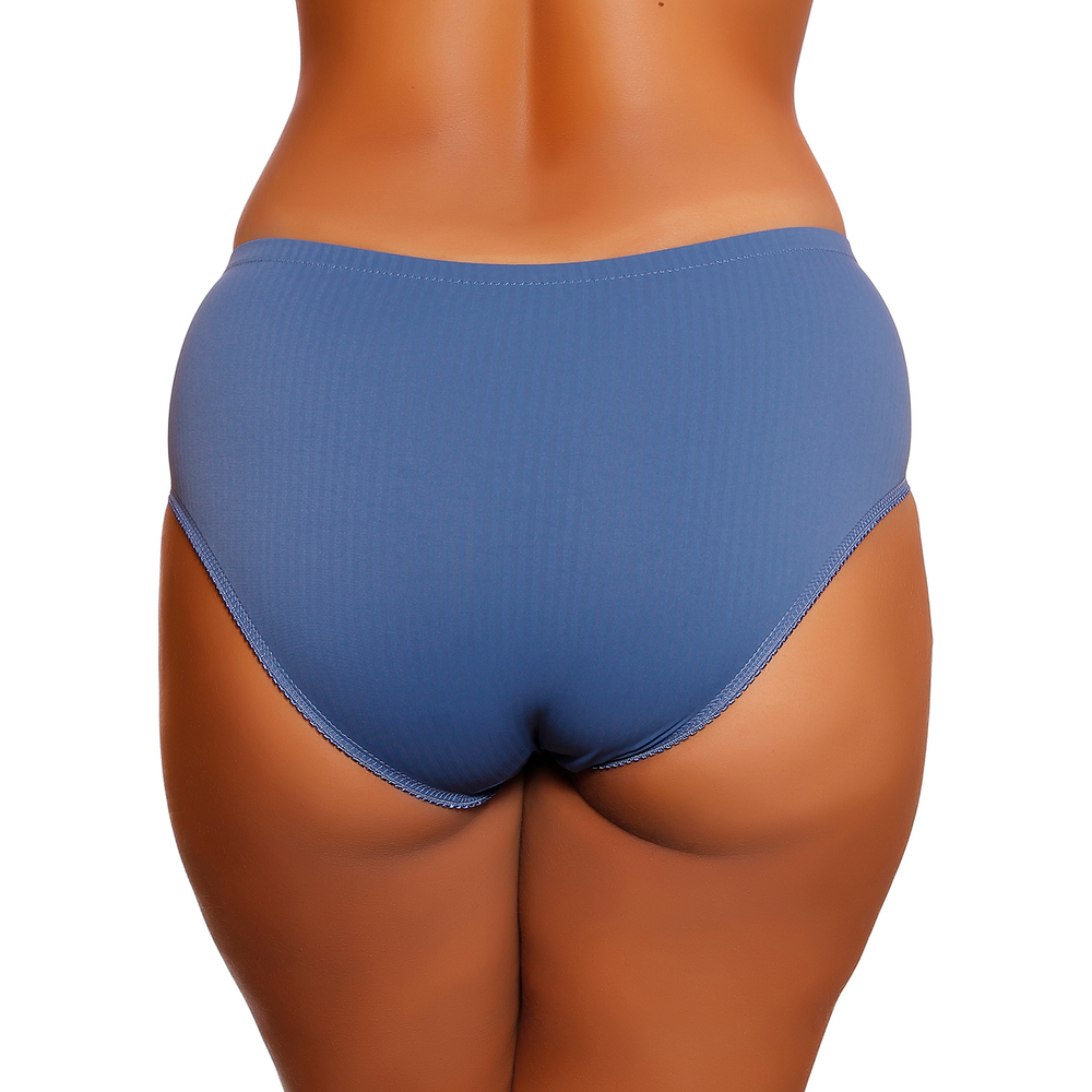 Calcinha Estilo Tanga Canelada Lutestil