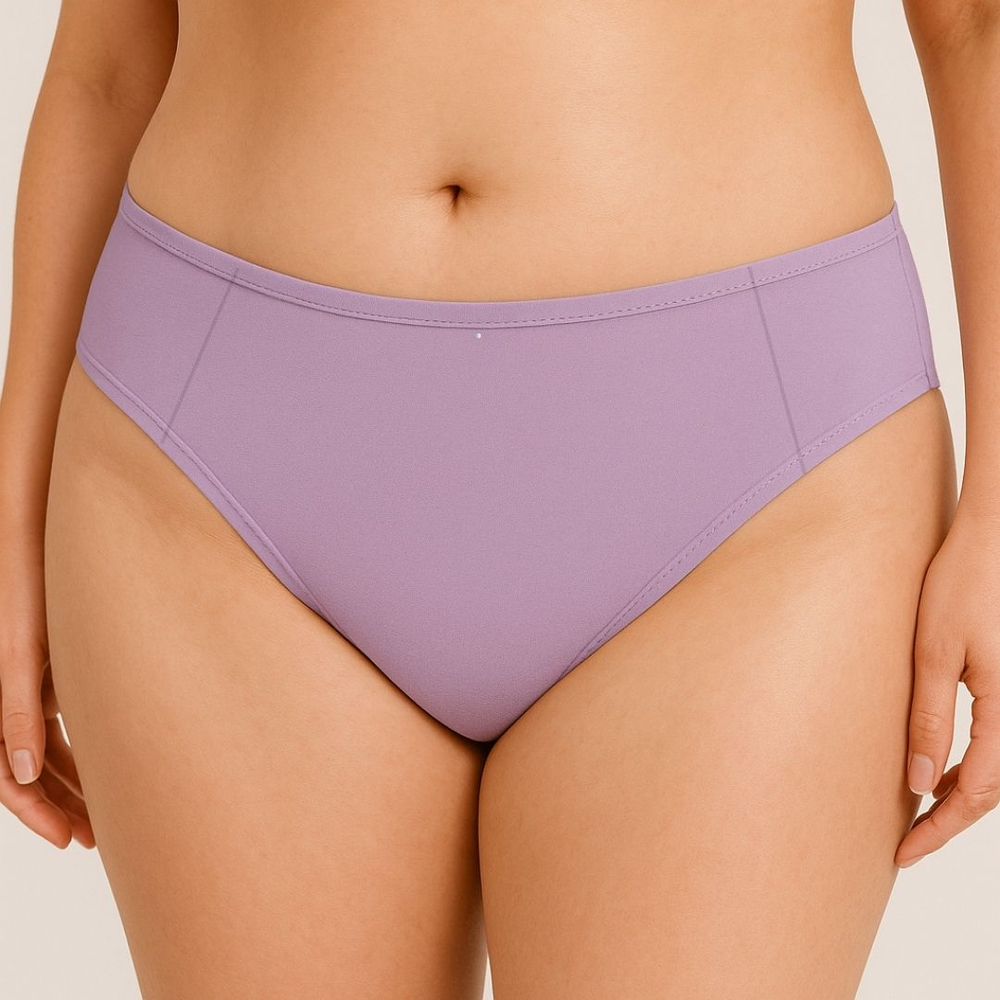 Calcinha Senhora Plus Size Colors Em Microfibra Lutestil Lingerie