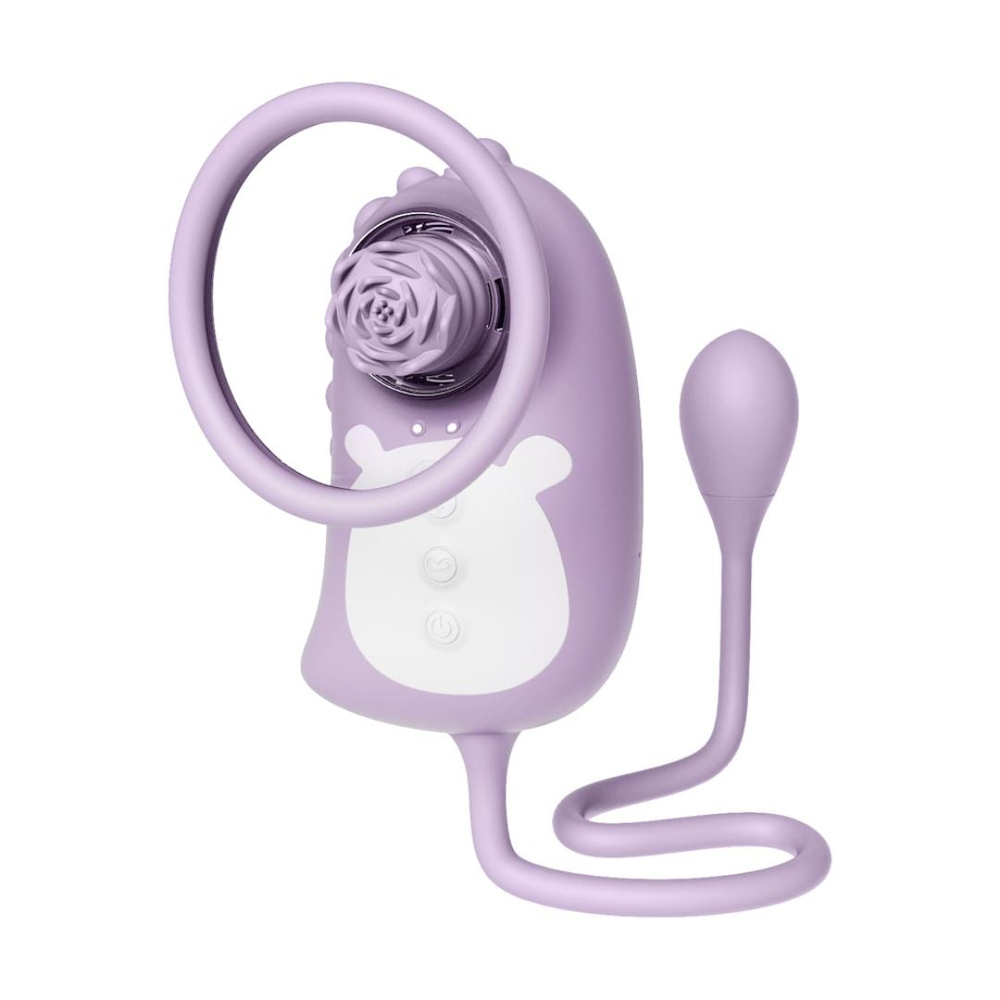 Sugador Clitoriano Dinossaur 7 Modos De Estimulação Com Bullet Vibratório