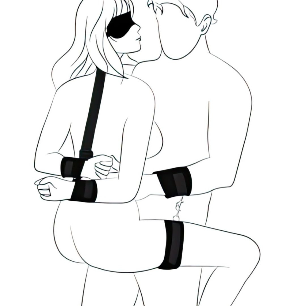 Kit Bondage Algemas De Pulso E Coxa Vibe Toys