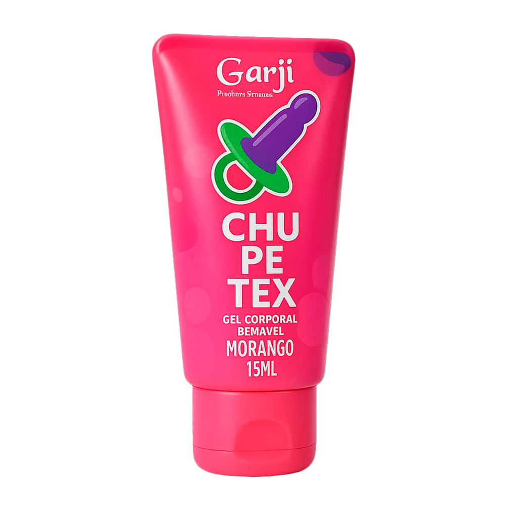 Chupetex Gel Comestível Para Sexo Oral 15ml Garji