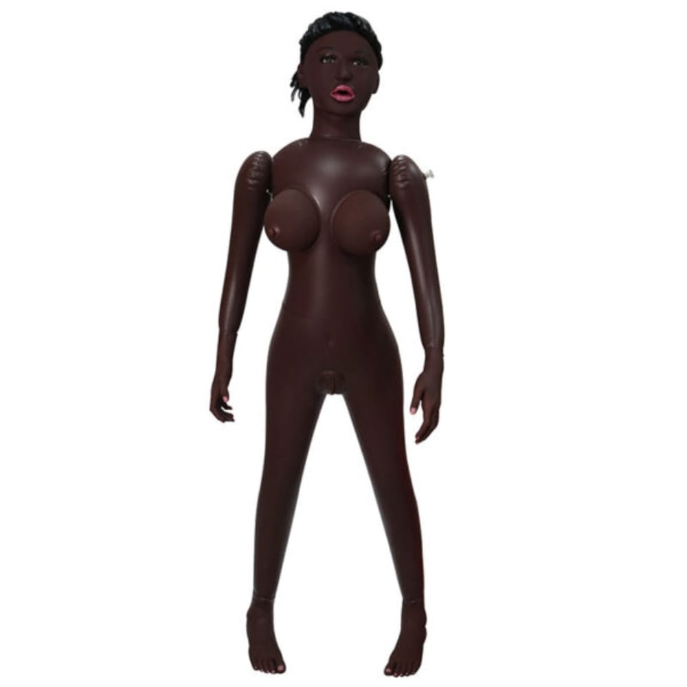 Boneca Inflável Iza Com Seios Fartos E Vibração Vibe Toys