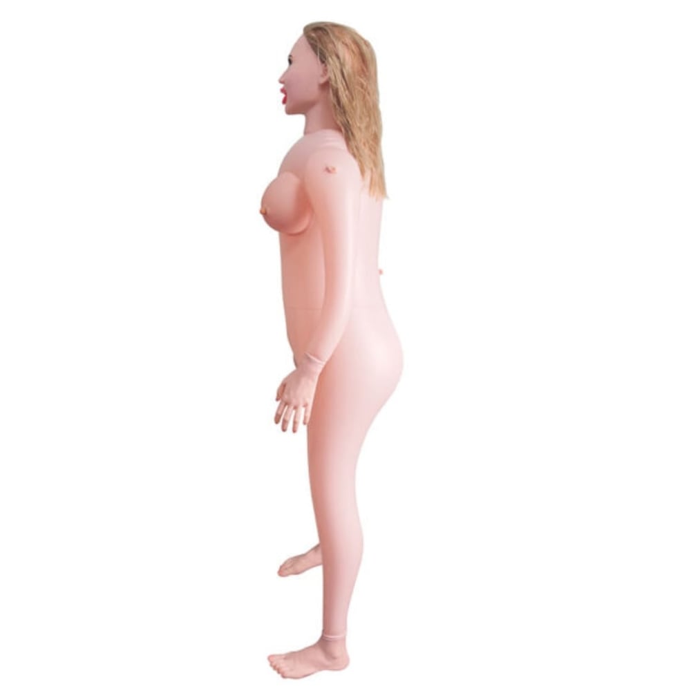 Boneca Inflável Geisy Com Seios Fartos E Vibração Vibe Toys