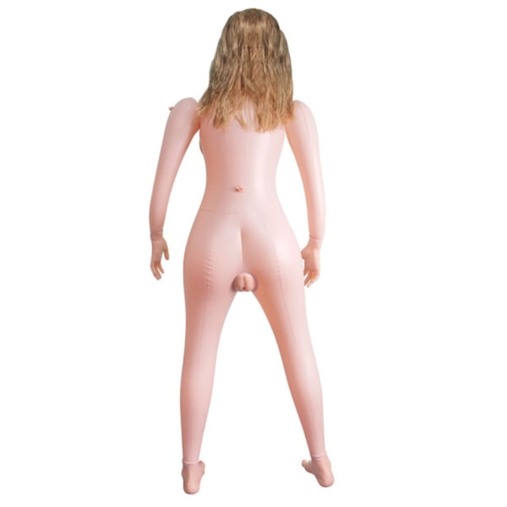 Boneca Inflável Geisy Com Seios Fartos E Vibração Vibe Toys