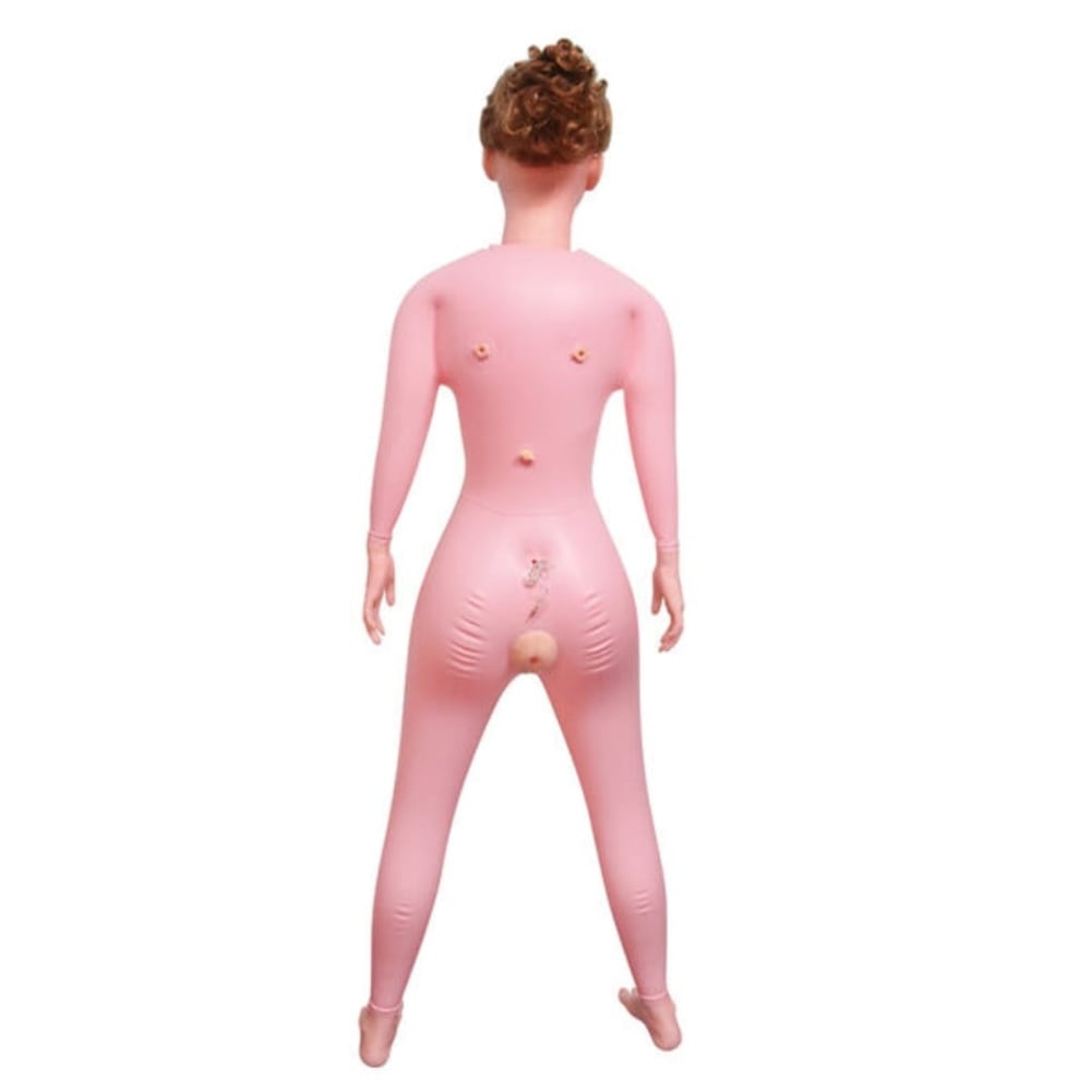 Boneca Inflável Sofhia Com Seios Fartos E Vibração Vibe Toys