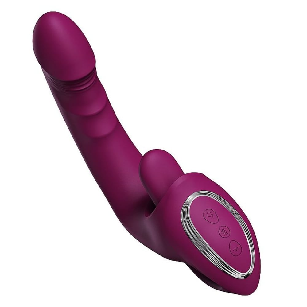 Vibrador Ponto G De Silicone 10 Vibrações E Vai E Vem Vibe Toys