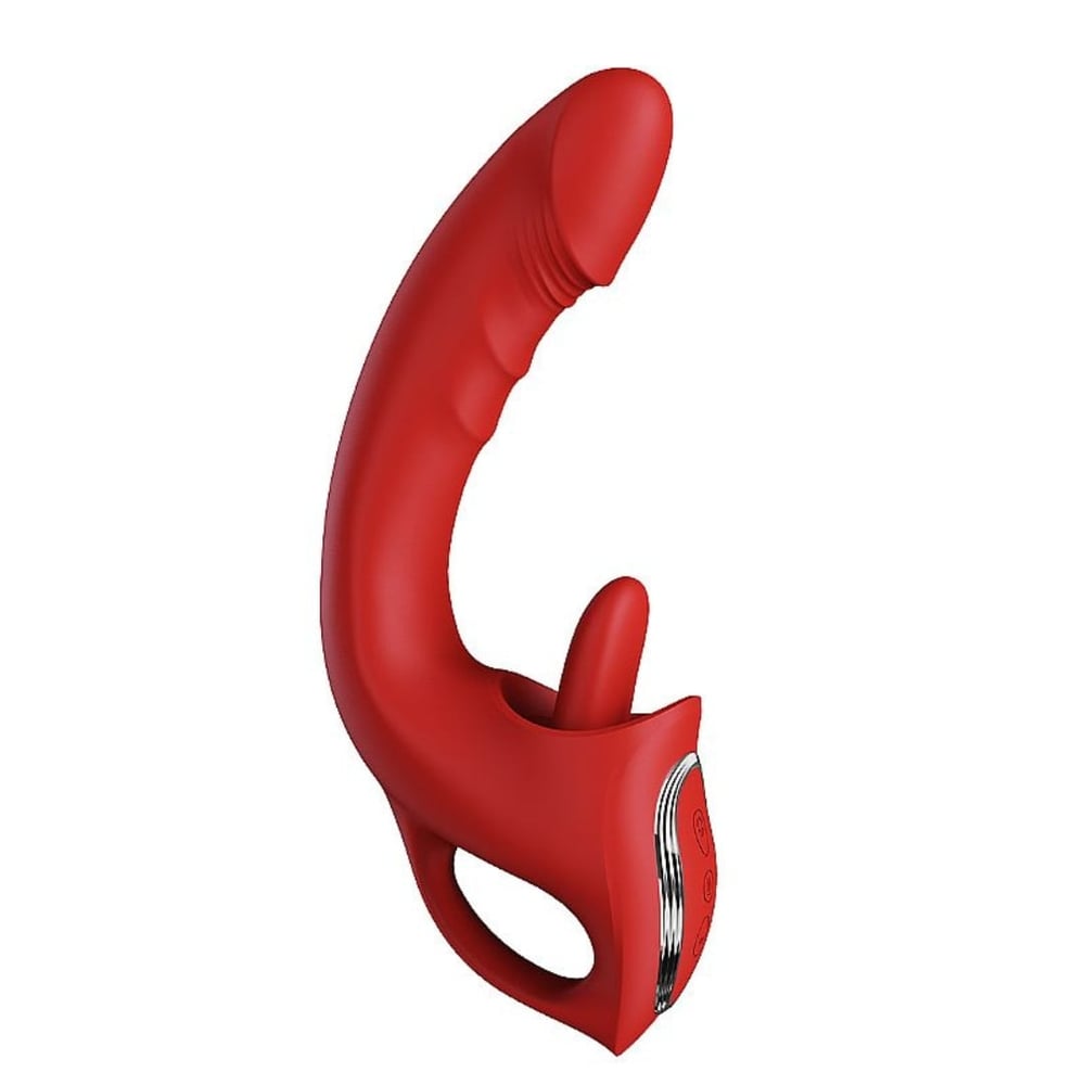 Vibrador Ponto G De Silicone 10 Vibrações E Vai E Vem Vibe Toys