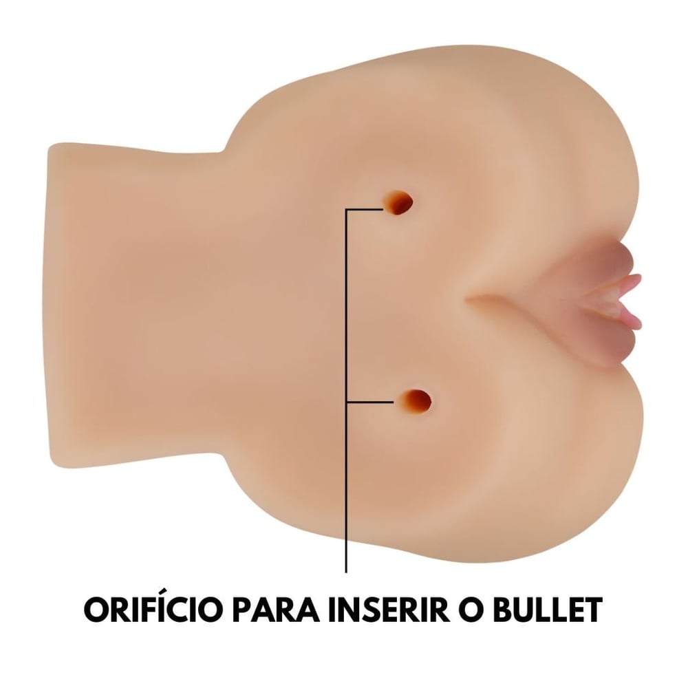 Masturbador Kylie Formato De Bunda Com Vagina E ânus Crazy Lion