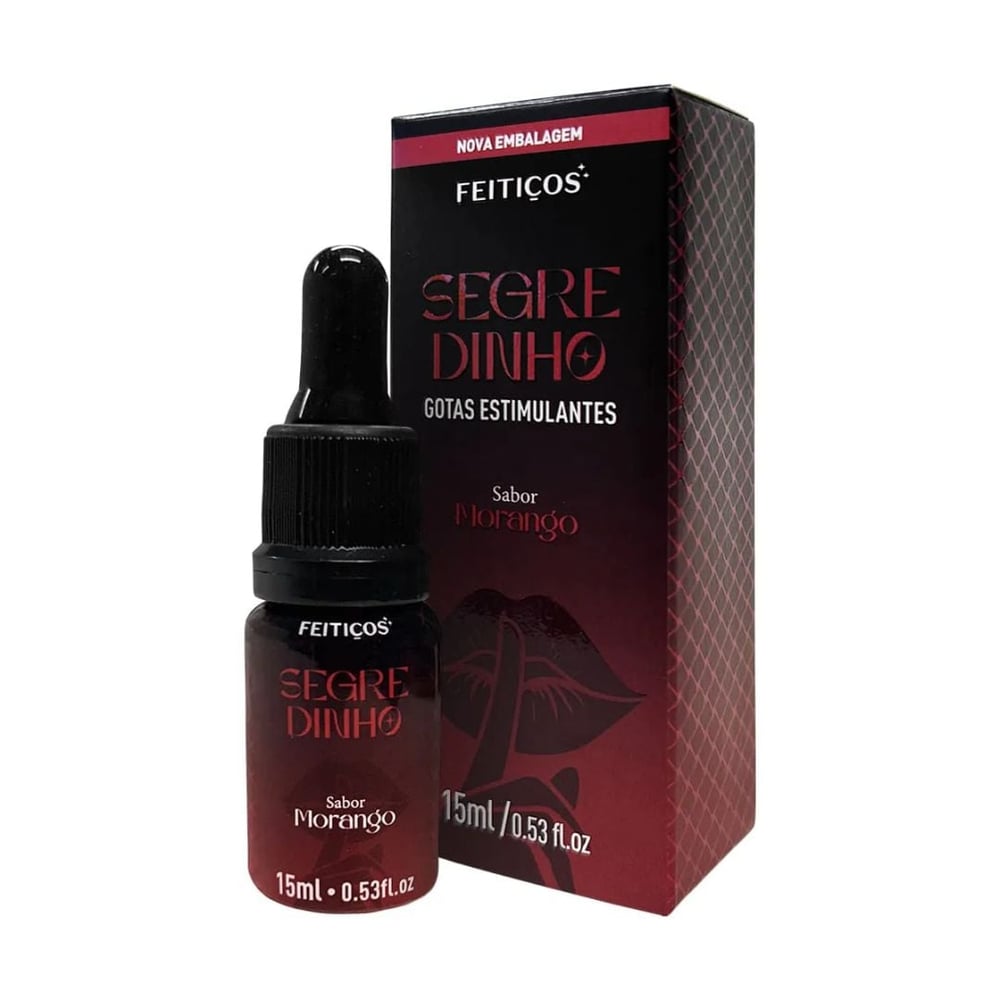 Segredinho Gel Lubrificante íntimo 15ml Feitiços