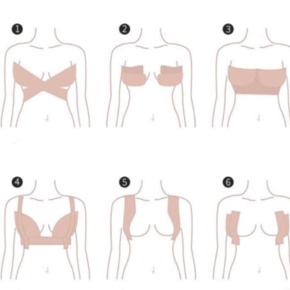 Sutiã Adesivo Levanta Seio Fita Boob Up Invisível Vibe Toys