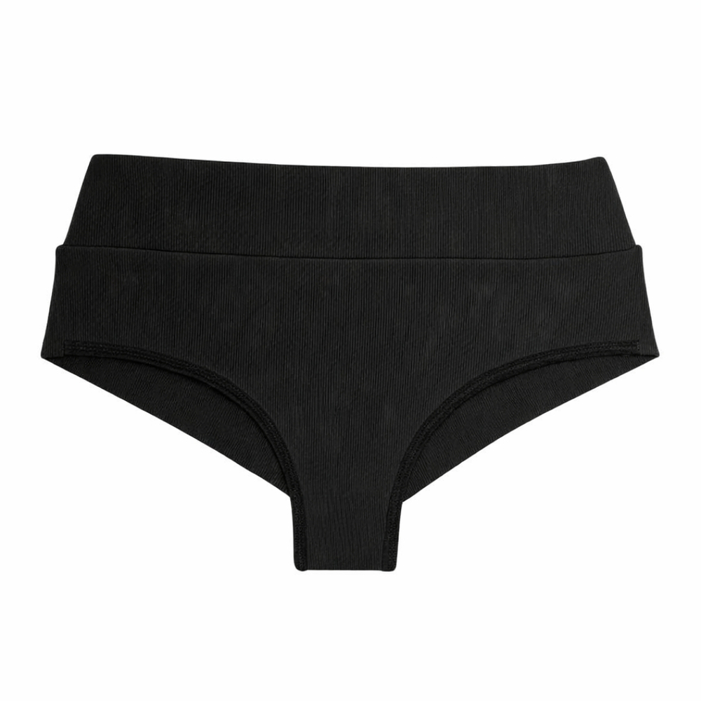 Calcinha Fio Duplo Clássica Tecido Canelado Concept Lingerie