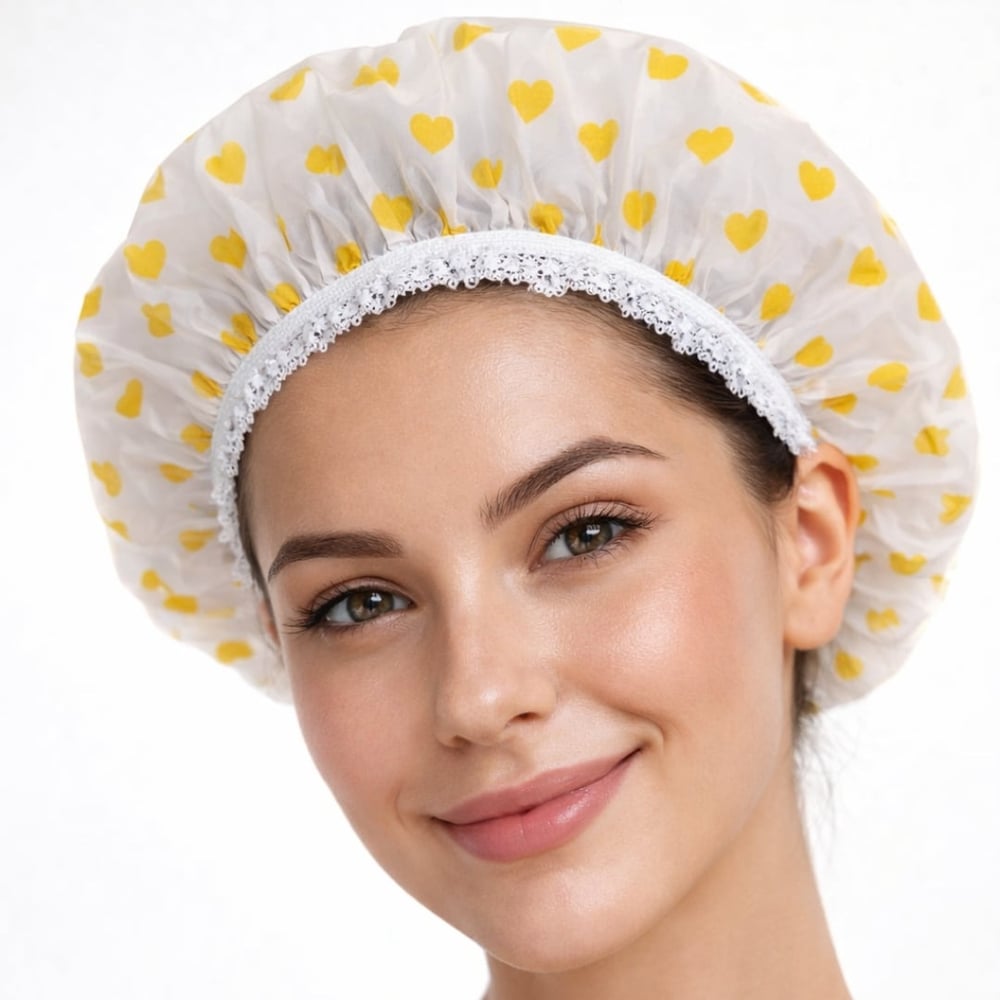 Toucas De Banho Plásticas Impermeáveis Com Estampas Variadas Vibe Toys