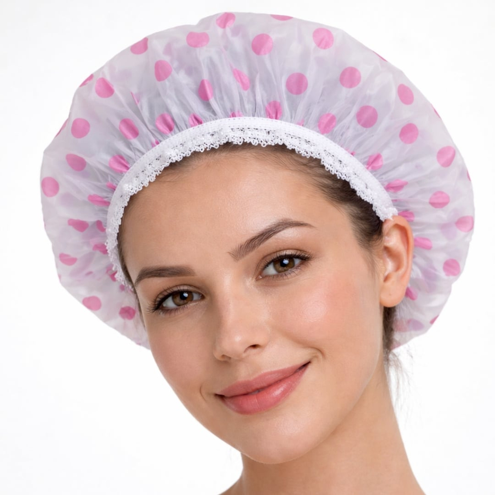 Toucas De Banho Plásticas Impermeáveis Com Estampas Variadas Vibe Toys