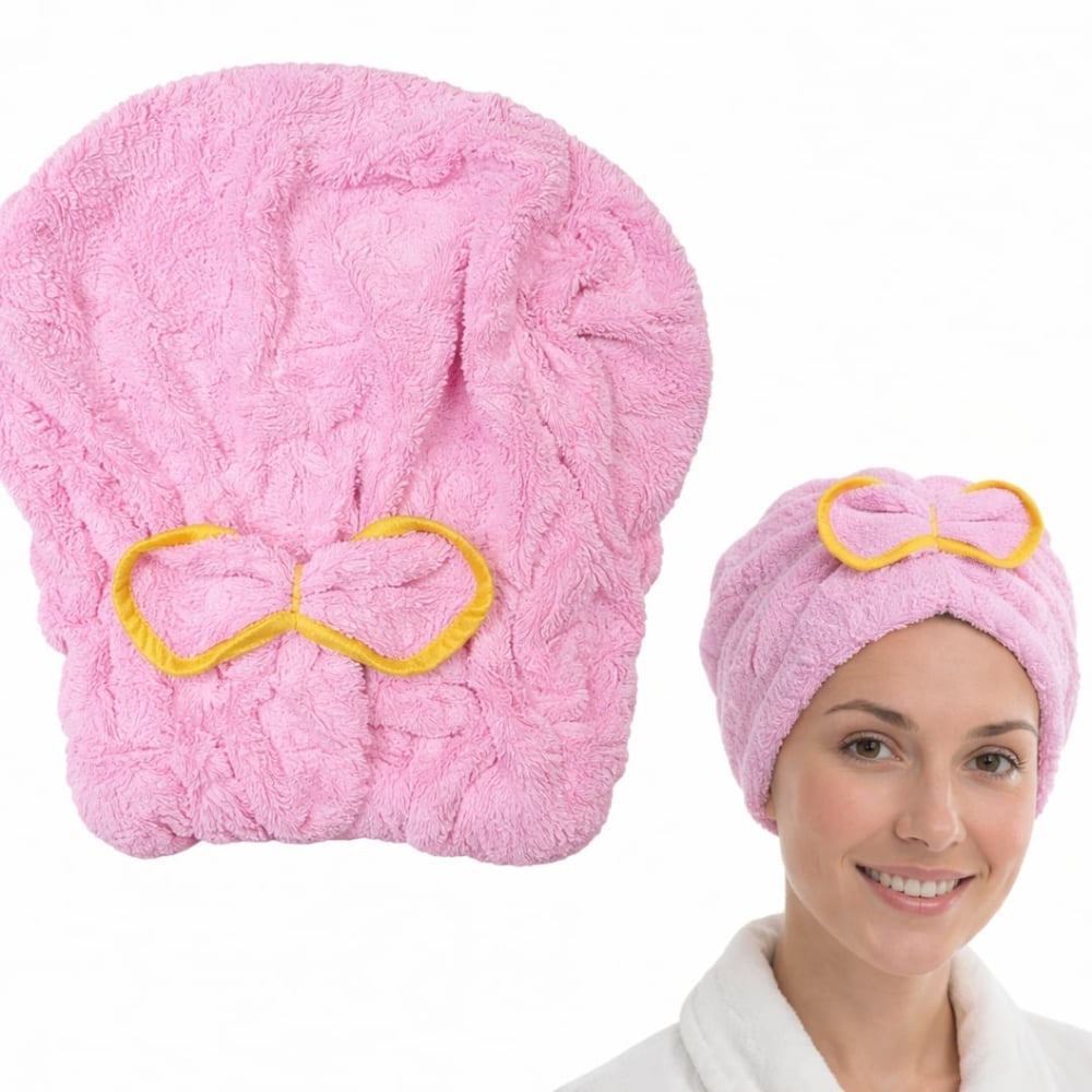 Touca Toalha Com Cores Sortidas Super Soft Vibe Toys